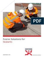 Fosroc Sealants Brochure