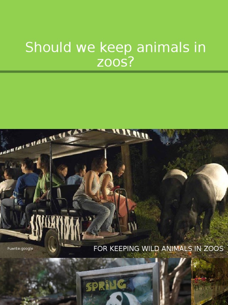 Should We Keep Animals in Zoos? PDF