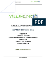 Simulacro Masivo Essalud 2013 PDF