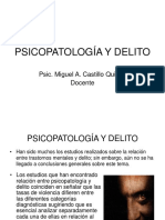 Psicopatología y Delito