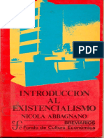 Abbagnano Nicola - Introduccion Al Existencialismo.pdf