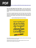 Kata Kata Bijak Singkat Padat Penuh Makna PDF