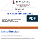 Friction Stir Welding