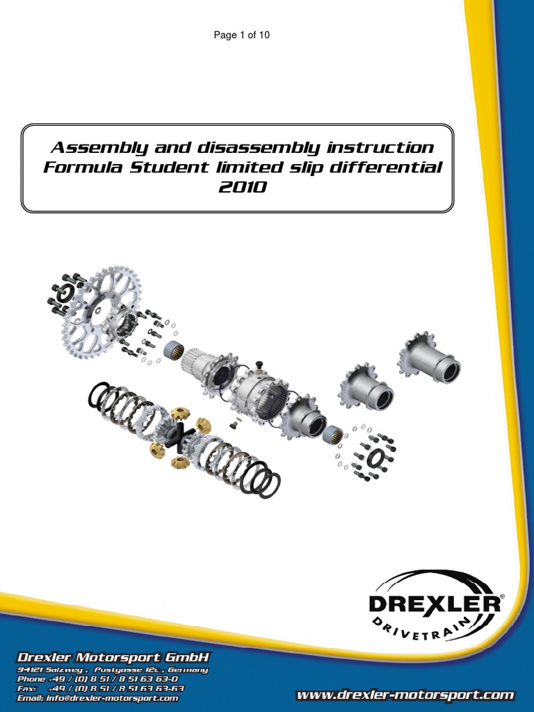 Service Instruction Gear Vehicles