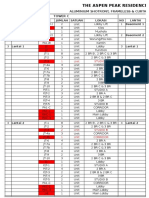 Cutting List Aspen Lantai 22-23