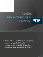 Dekontaminasi Disinfeksi PDF