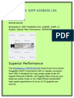 BlueOptics© QSFP 40GBASE-LR4