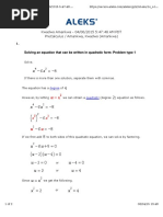 Solving An Equation That Can Be Written in Quadratic Form