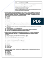 MCQ Anaesthesia PDF