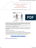 MAN B&W Radial Air Start Distributor Operation