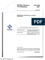 NTC ISO 9001-2015