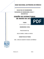 Diseño de Estructuras de Naves de Acero - Tesis (UNAM)