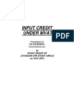 Input Credit PDF