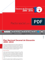 Plan-Decenal-de-Educación-2006-2016 (Disque Pa Una Hoja) PDF