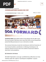 Goenkarponn Makes Me Cry 