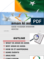 Aman Ki Asha: Sajid Hussain Khokhar AS#332