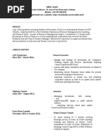 Graduate CV Template1