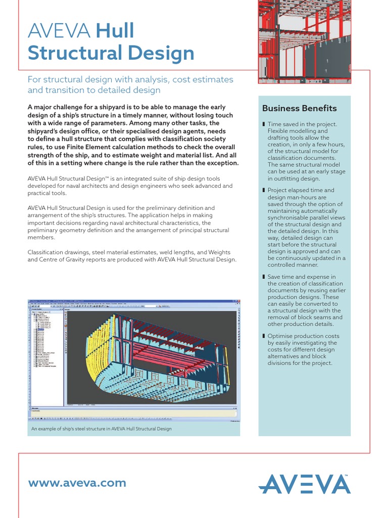 AVEVA Hull Structural PDF | PDF | Naval Architecture | Structural ...