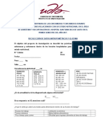 Recolección de Datos Antropometrico y Glicemia