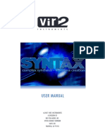 SyntAX Manual