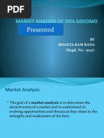 Download Market Analysis of Tata Docomo Ppt by Bhakta ram SN34374202 doc pdf