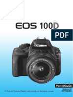 Canon EOS 100D Manual Portugues