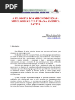 Filosofia Dos Mitos Indígenas PDF