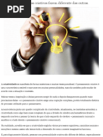 25 Coisas Que Pessoas Criativas Fazem Diferente Das Outras. LOUCOS POR UM ESTILO