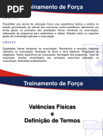 Valências Físicas E Definições de Termos