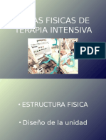 areas fisicas de terapia intensiva