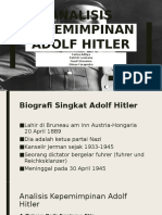 Analisis Kepemimpinan Adolf Hitler