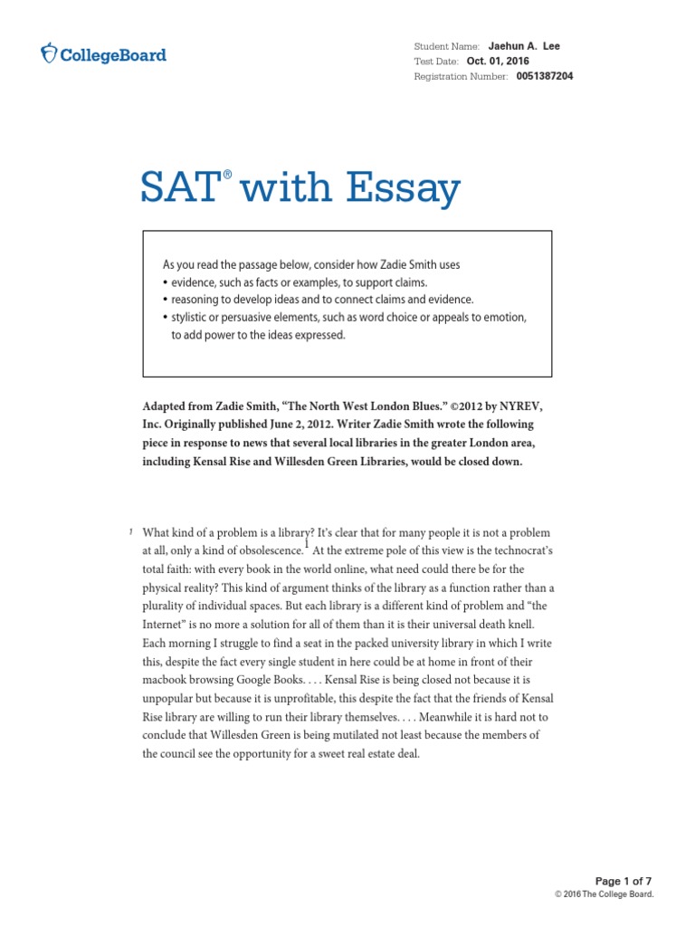 Sat persuasive essay picture