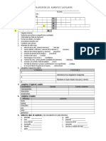 Ficha de Trabajo de 2° de Alimentos Imprimir