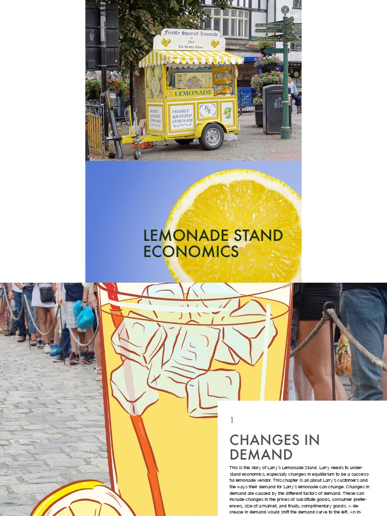 lemonade stand economics Demand Demand Curve