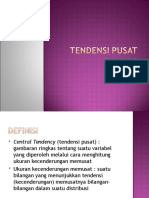 3 Tendensi Pusat