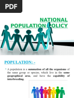 National Population Policy