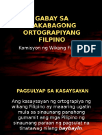 Gabay Sa Makabagong Ortograpiyang Filpino