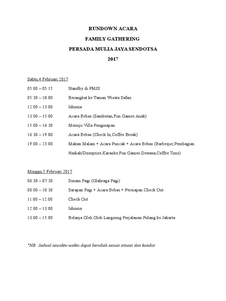 Rundown Acara PDF