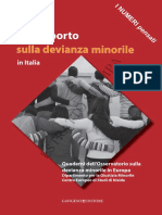 2° Rapporto Sulla Devianza Minorile in Italia