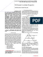 Modified CSR Pyramid An Indian Prospective