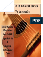 Concierto de Guitarra