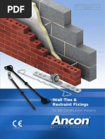 TEK 12-1A Anchors and Ties For Masonry | PDF | Masonry | Wall