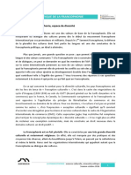 Séance 2 - C. La Francophonie, Espace de Diversité PDF