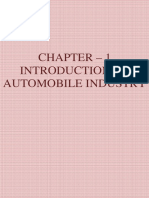 Chapter - 1 Introduction To Automobile Industry