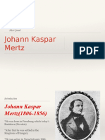 Johann Kaspar Mertz: Mert Şanal