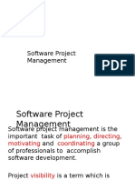 Software Project Management Techniques