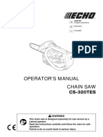 Operator'S Manual Chain Saw: Warning