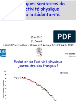 Risques Sanitaires Inactivite Sedentarite