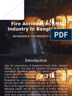 Fire Accident in RMG Industry in Bangladesh