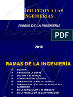  Ramas de La Ingenieria